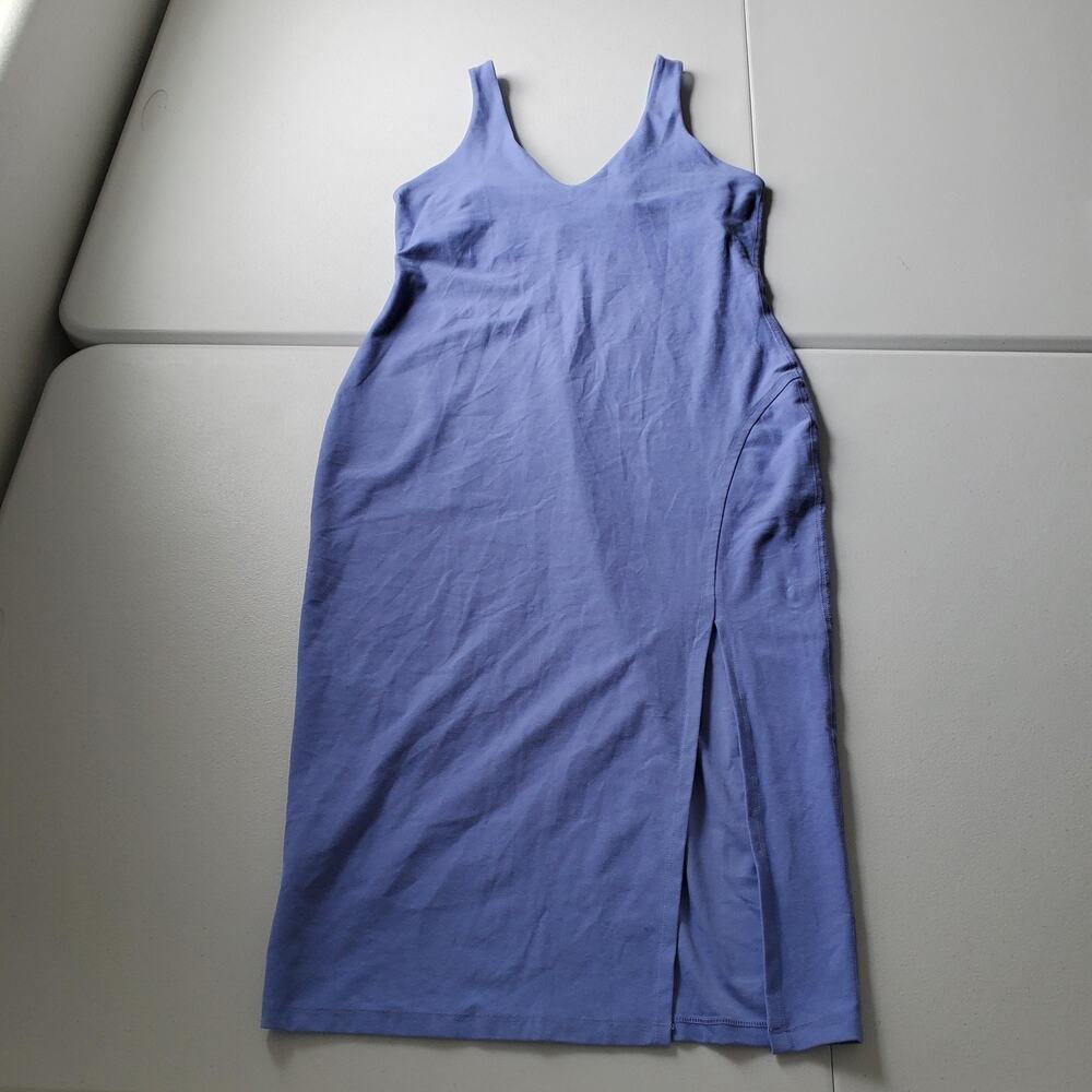 Beyond Yoga Lavender V-Neck Midi Dress